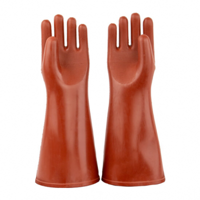 TesterMeter-S020-20KV high voltage Electrician Prevent Electric Natural Rubber Insulated Insulating Gloves