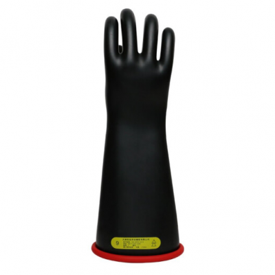 TesterMeter-R020-20KV high voltage Electrician Prevent Electric Natural latex insulated insulating gloves-Latex