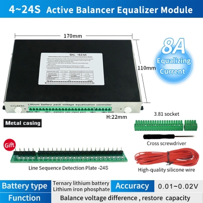 TesterMeter-lithium battery pack transformer inverter active equalization module