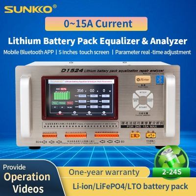 TesterMeter-D1524 Lithium Battery Pack Equalizer & Analyzer