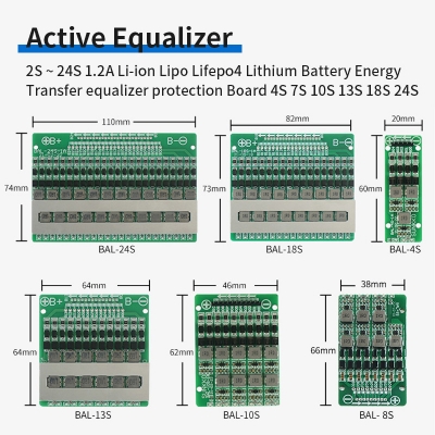 TesterMeter-1.2A Battery Active Equalizer Balancer