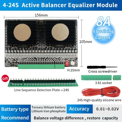 TesterMeter-lithium battery pack transformer inverter active equalization module