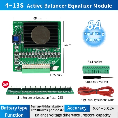 TesterMeter-lithium battery pack transformer inverter active equalization module