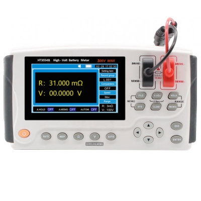 TesterMeter-HT3554B Portable Battery Tester Testing 0.00001V~300.000V