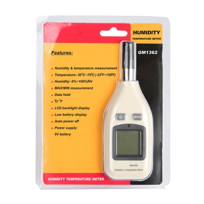 TesterMeter-Humidity & Temperature Meter GM1362