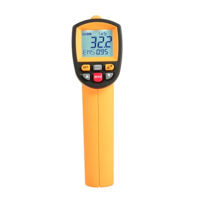 TesterMeter-Electronic Non-Contact Digital Thermometer Laser LCD Display Infrared Temperature Gun For Industry GM1350