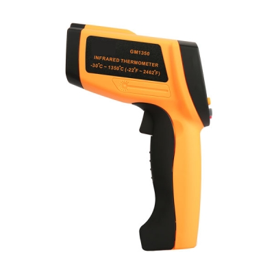 TesterMeter-Electronic Non-Contact Digital Thermometer Laser LCD Display Infrared Temperature Gun For Industry GM1350