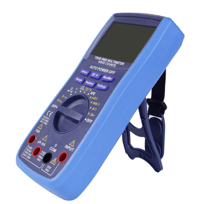 TesterMeter-DM6000A Digital Multimeter and Analyzer TRMS 6000 Counts Volt Meter Ohmmeter Auto-Ranging Tester; Accurately Measures Voltage Current Resistance Diodes Continuity Duty-Cycle Capacitance Te