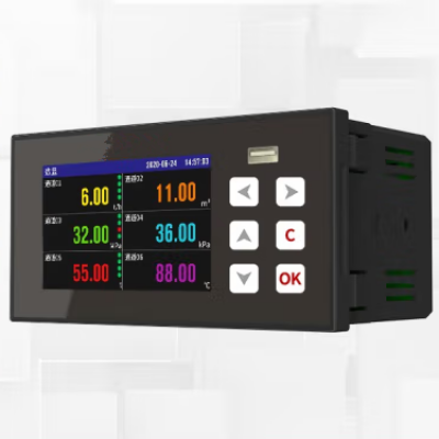 TesterMeter-MIK-R200T 1,2,4,6 Channels Optional COLOR PAPERLESS RECORDER,Temperature recorder, temperature and humidity recorder, pressure, current, voltage, and electricity meter