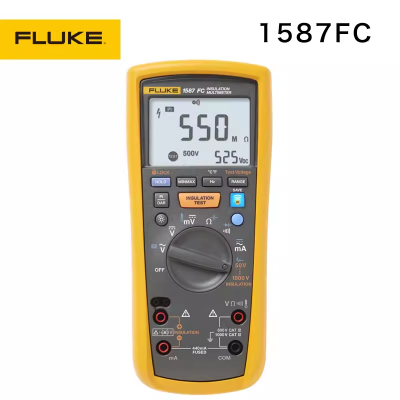 TesterMeter-Fluke 1587 FC Insulation Resistance Tester Multimeter Digital Megohmeter