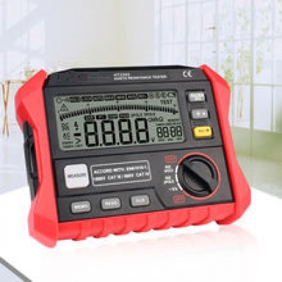 Xtester-HT2302 Digital Earth Resistance Tester with Analog Bar Display Backlight