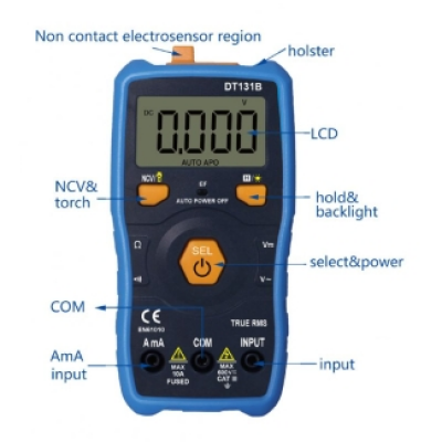 Xtester-DT131B True RMS Digital Smart Multimeter