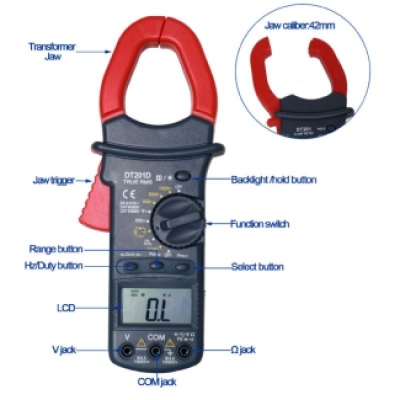 Xtester-DT201D True RMS Digital Smart Multimeter