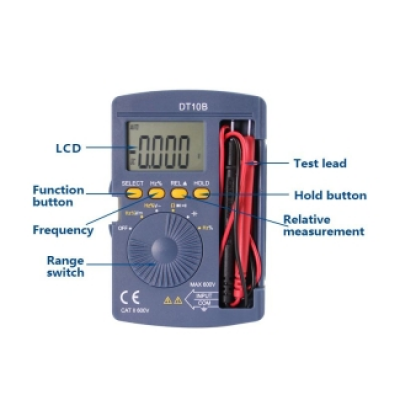 Xtester-DT10A,DT10B True RMS Digital Smart Multimeter