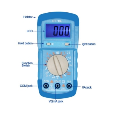 Xtester-DT718L True RMS Digital Smart Multimeter