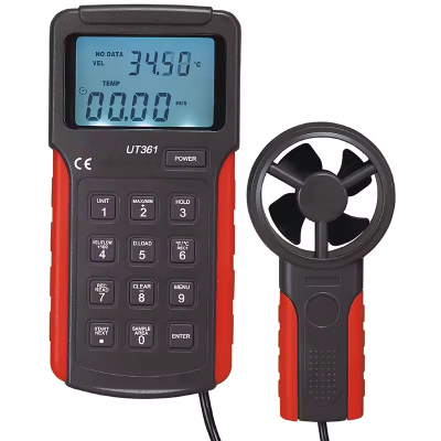 Xtester-UT360 series anemometer with Data hold LCD backlight anemometer