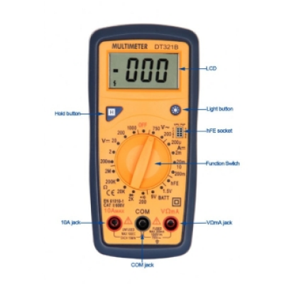 Xtester-DT321B,321C,321DTrue RMS Digital Smart Multimeter