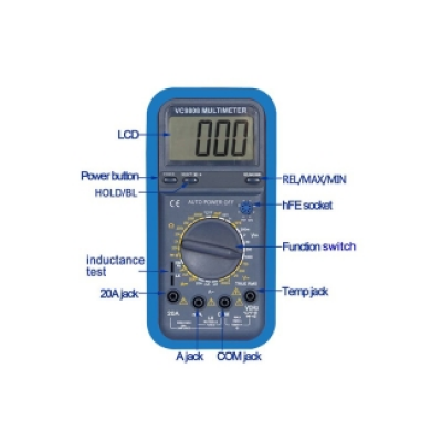 Xtester-VC9808 True RMS Digital Smart Multimeter