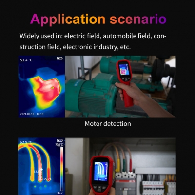 Xtester- 2023 NEW UNI-T UTi120S Cheap Price 120-90 Resolution Mobile Phone Laptop Repairing Handheld Digital Thermal Imager Camera