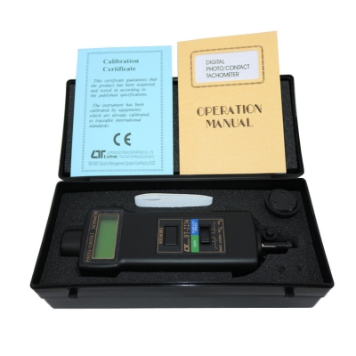 Xtester- Lutron DT-2236 Digital Tachometer Rotative Velocity Tester 5 to 99,999 RPM Photo/Contact Tachometer