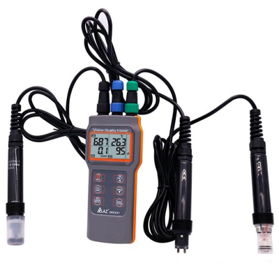 Xtester-New Version AZ86031 Combo Water Quality Tester PH Conductivity TDS Salinity and Dissolved Oxygen Meter