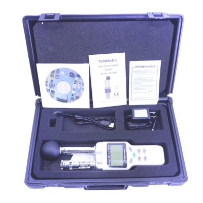 Xtester- Tenmars TM-188D Heat Stress WBGT Meter Wet Bulb Globe Temperature Meter