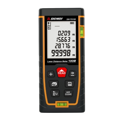 Testermeter-SW-TG Series Laser Distance Meter 100 groups date memory