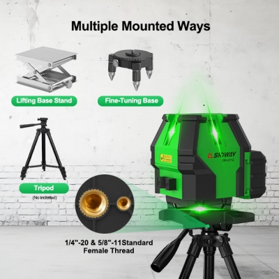 Testermeter-SW-431G Laser Level dustproof waterproof