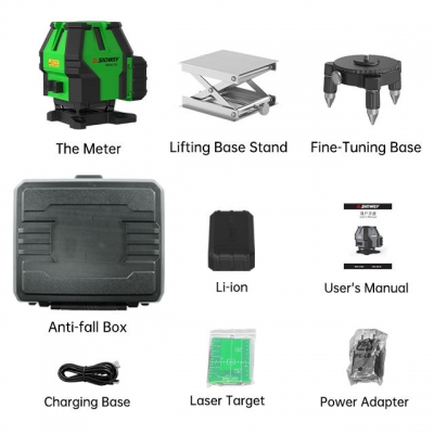 Testermeter-SW-431G Laser Level dustproof waterproof