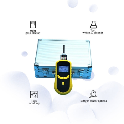 Testermeter-SKZ1050 Portable type fast response gas detectors maximum 5 in 1 multi gas detector with import sensor