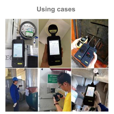 Testermeter-SKZ1050E portable color screen CO H2S CO2 O2 EX NOX VOC Multi 4 In 1 gas concentration analyser