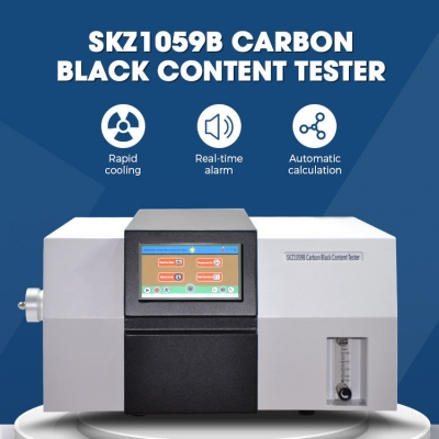 Testermeter-SKZ1059B Color touch screen automatic ISO 6964 ASTM D1603 carbon black content analyzer