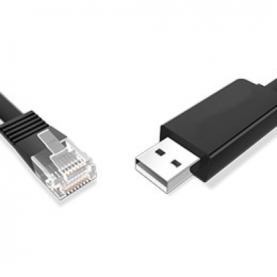 Testermeter-UT-883R/UT-883F/UT-883N UOTEK USB to RJ45 Console debug cable