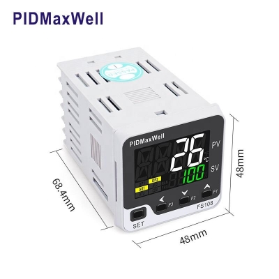 Testermeter-FS108-B-F-U-UN-ANNN  Flagship FS108 LCD temperature pid controller with ssr drive and relay output for oven