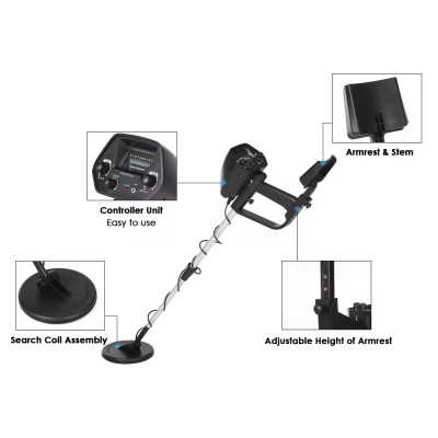 Testermeter-MD-4030 Cheap metal detector underground gold detector portable Metal Detector