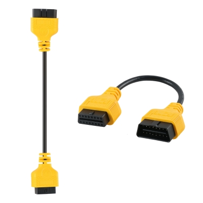 Testermeter-OBD 2 Diagnostic Adapter Cable Car OBD2 II ELM327 Extend Connector Scanner