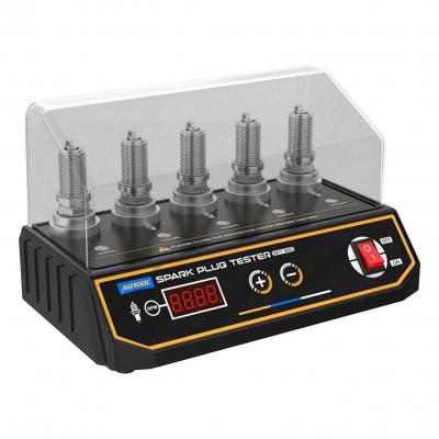 Testermeter-SPT360 Lcd 5 Holes Auto Ignition Test High Voltage Car Spark plug tester and cleaner