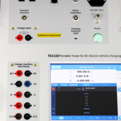 Testermeter- TD1320 Portable Tester for DC EV Chargers portable instrument dedicated to on-site inspection