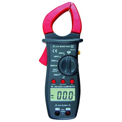 TesterMeter-TENMARS TM-24E  AC/DC Clamp Meter