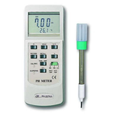 Testermeter- PH-207HA pH Meter measurements with advanced features