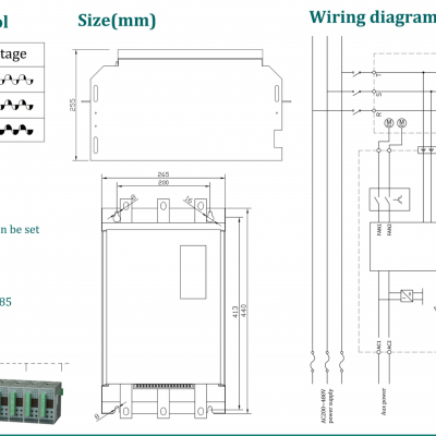 Testermeter- TCH500 series Digital power regulator Digital control high accuracy