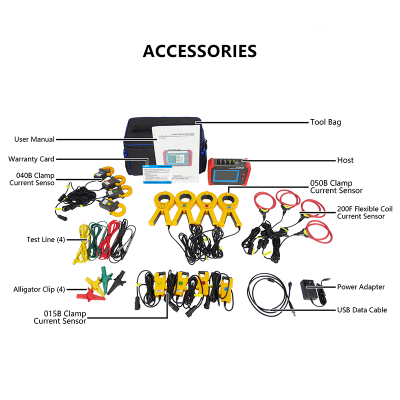 Testermeter- ETCR5200 Mini Power Quality Analyzer