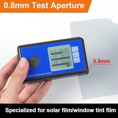 Testermeter- LS160 Digital Solar Film Transmission Meter Visible Light Transmittance