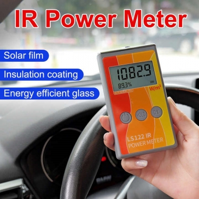 Testermeter- LS122 Measuring IR Infrared Power and Rejection Rate Tint Measuring Device Advanced Window Tint Tester