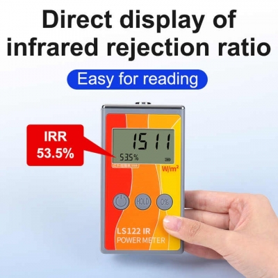 Testermeter- LS122 Measuring IR Infrared Power and Rejection Rate Tint Measuring Device Advanced Window Tint Tester