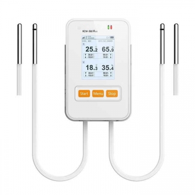 Testermeter- RCW-360 Plus Real Time Monitoring Temperature and Humidity Data Logger Recorder