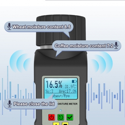 Testermeter- Grain moisture analyzer coffee beans cocoa beans grain moisture analyzer corn cup moisture detector