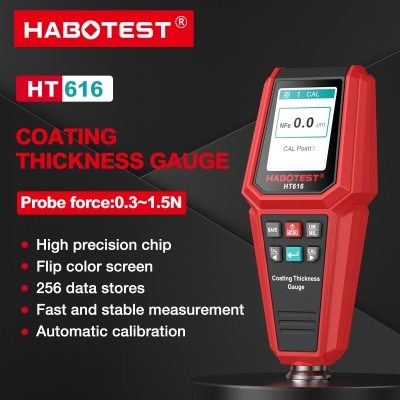 Testermeter- HT616 thickness gauge new car paint detector paint measurement paint film meter