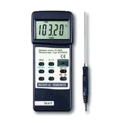 Testermeter- TM-917 0.01 degree  Pt 100  type K/J/R/E/T  RS232 PRECISION THERMOMETER