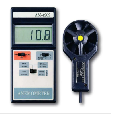 Testermeter- AM-4202 with Temp Measurement DIGITAL ANEMOMETER